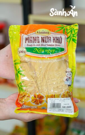 Măng nứa khô nấu ngay