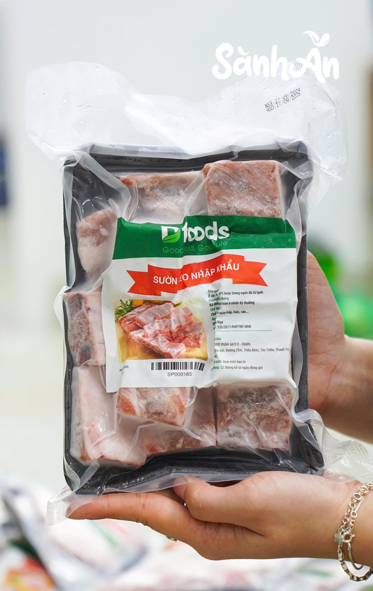 Sườn heo Dfoods.